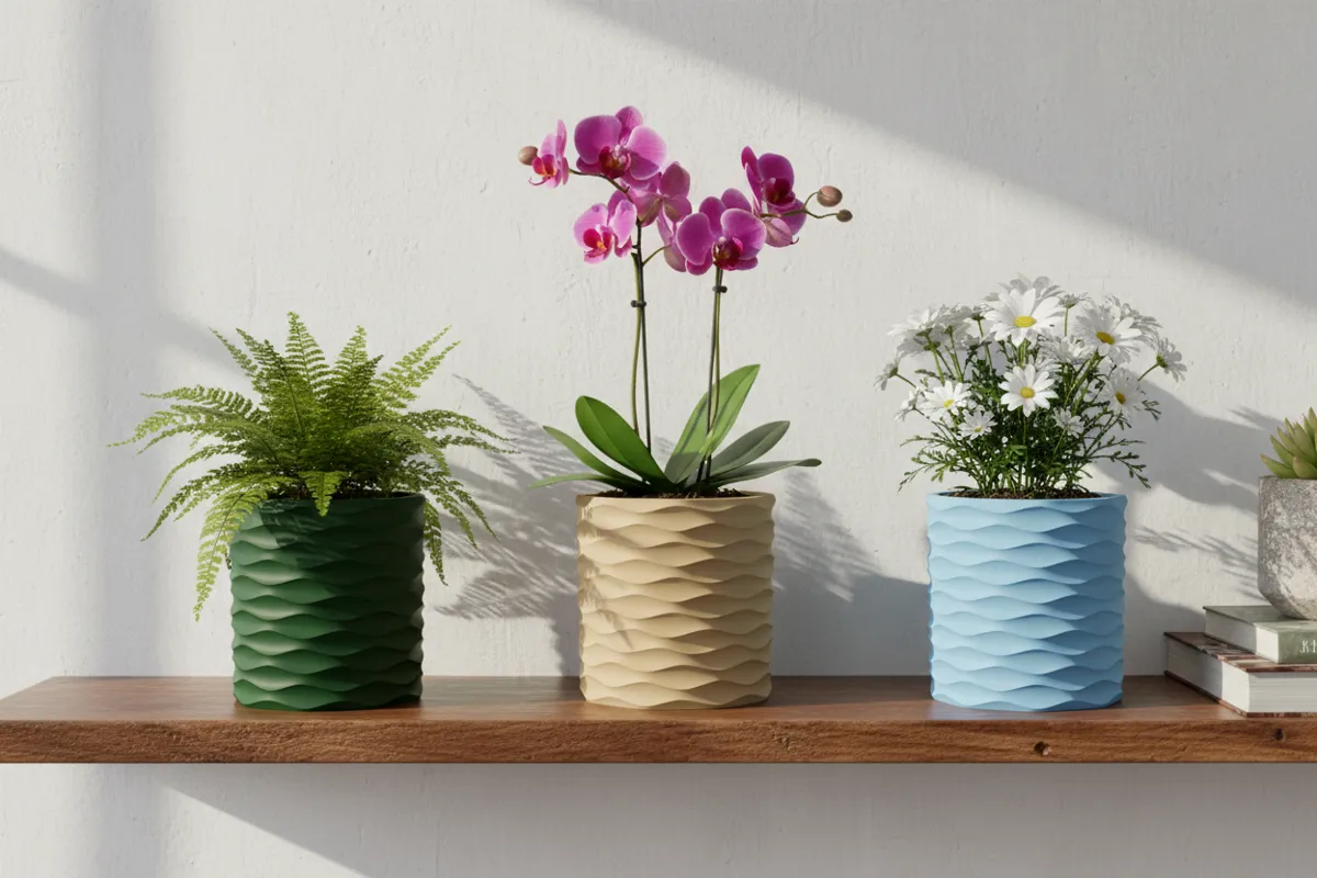 Wave Flowerpot - Twistbase for Water, photo 3 of 4 - Wave Flowerpot - Twistbase for Water Garden & Outdoor