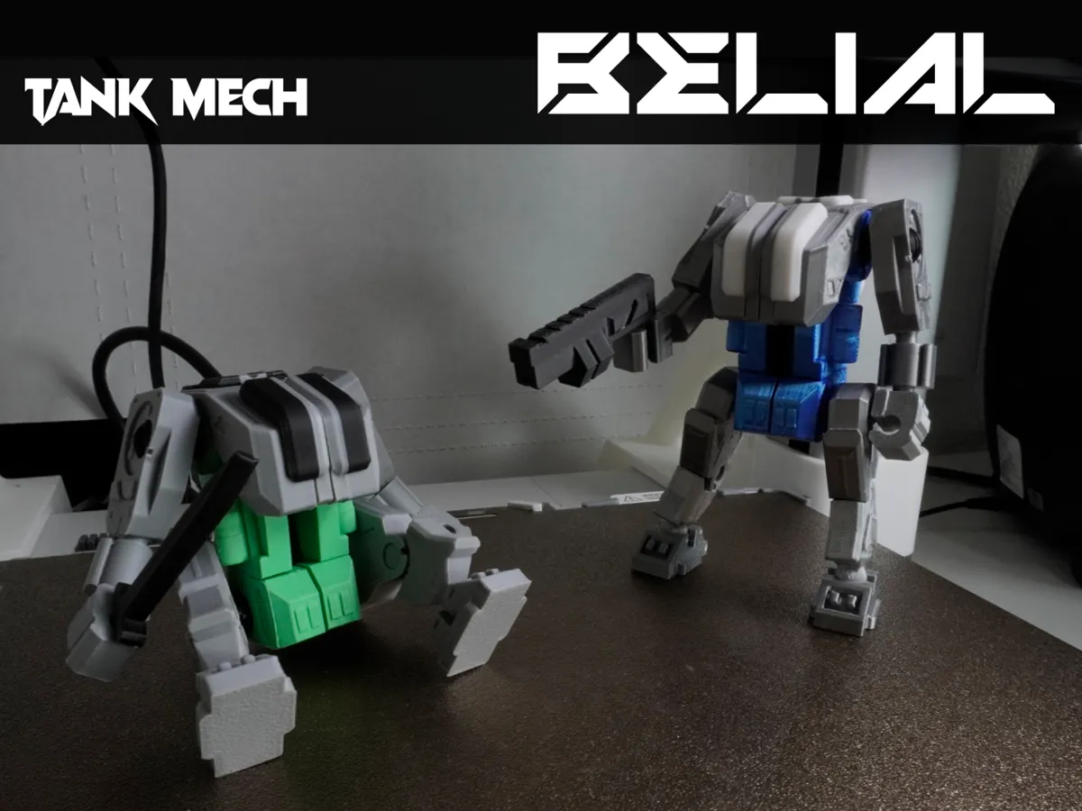 BELIAL - Tank Mecha, photo 3 of 4 - BELIAL - Tank Mecha Props & Cosplay