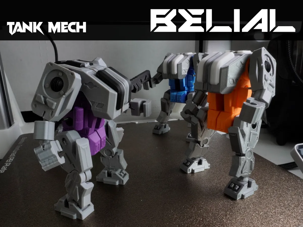BELIAL - Tank Mecha, photo 4 of 4 - BELIAL - Tank Mecha Props & Cosplay