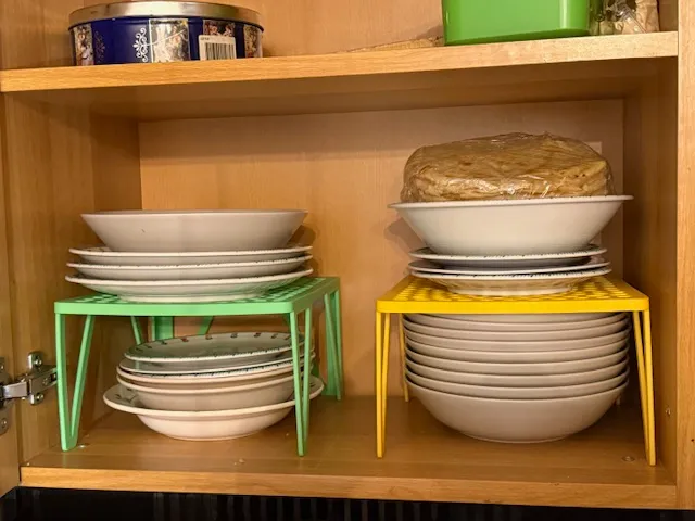 Kitchen Organizer - Stackable Shelf Organizer