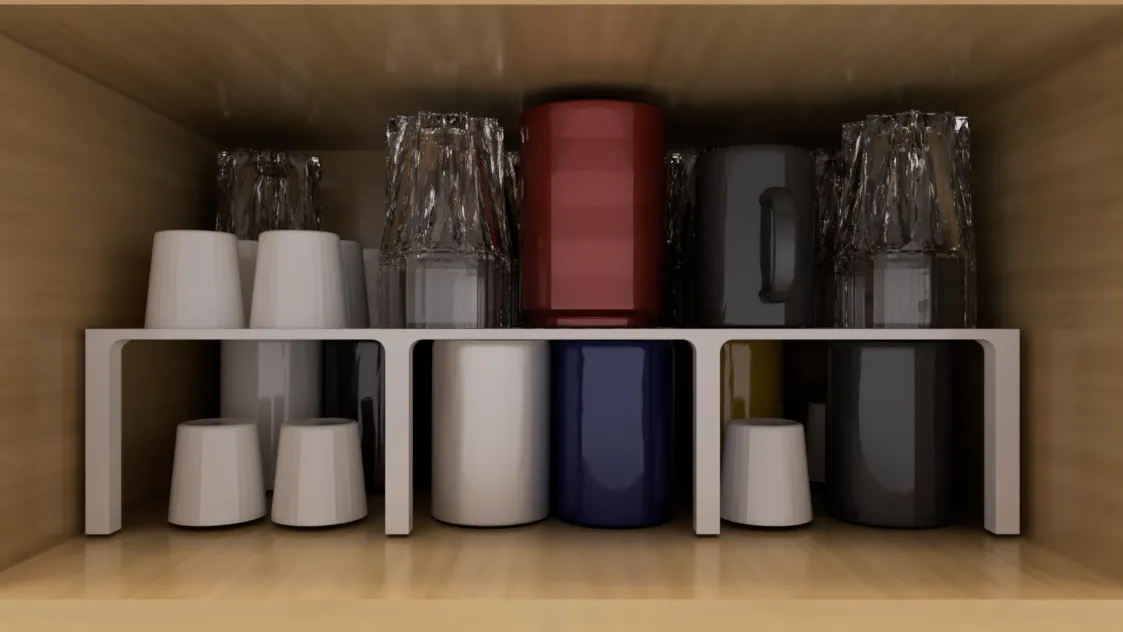 Modular Kitchen Organizer, photo 3 of 4 - Modular Kitchen Organizer Kitchen & Dining