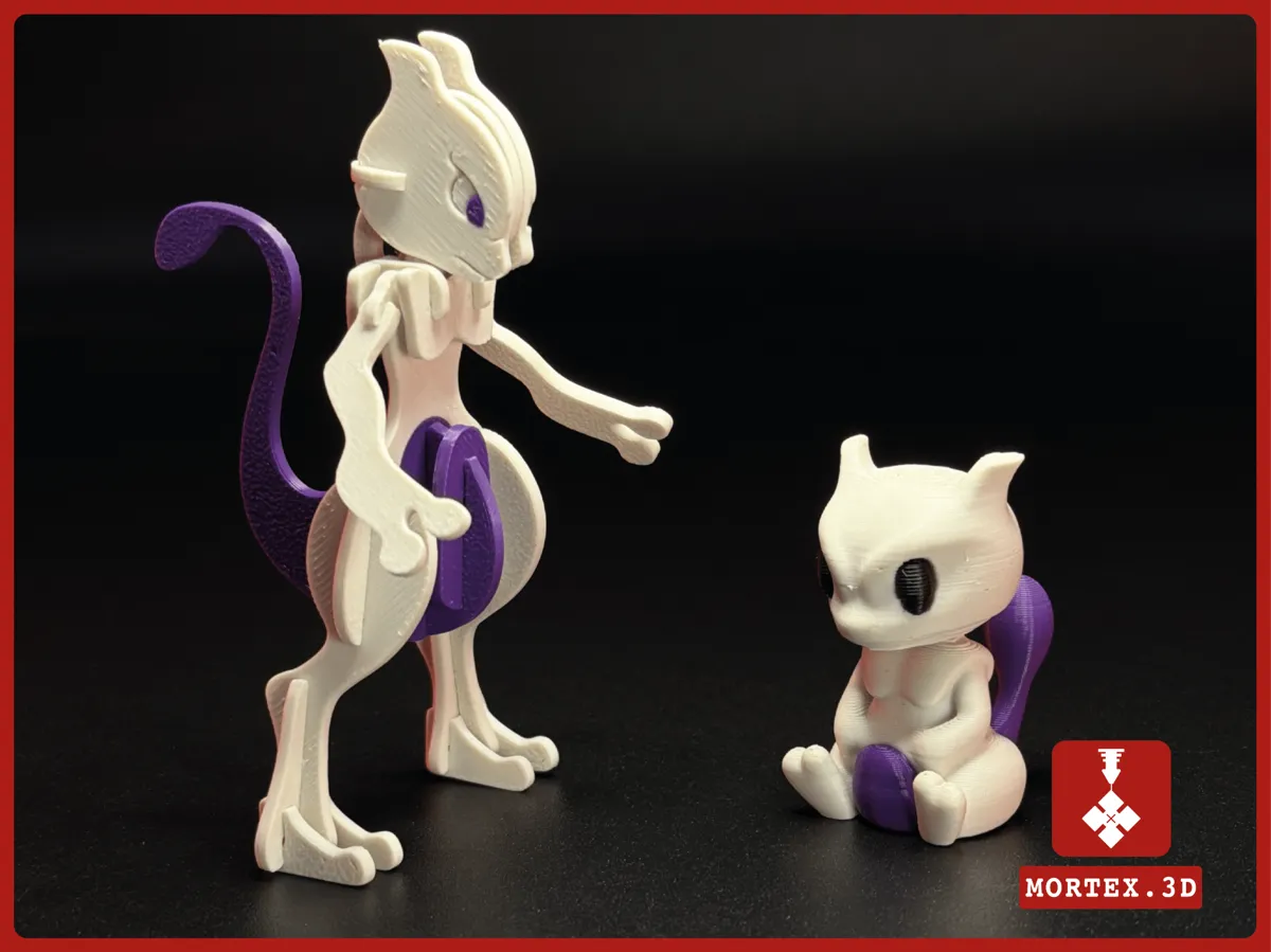 #150 Mewtwo Pokemon Mini figure