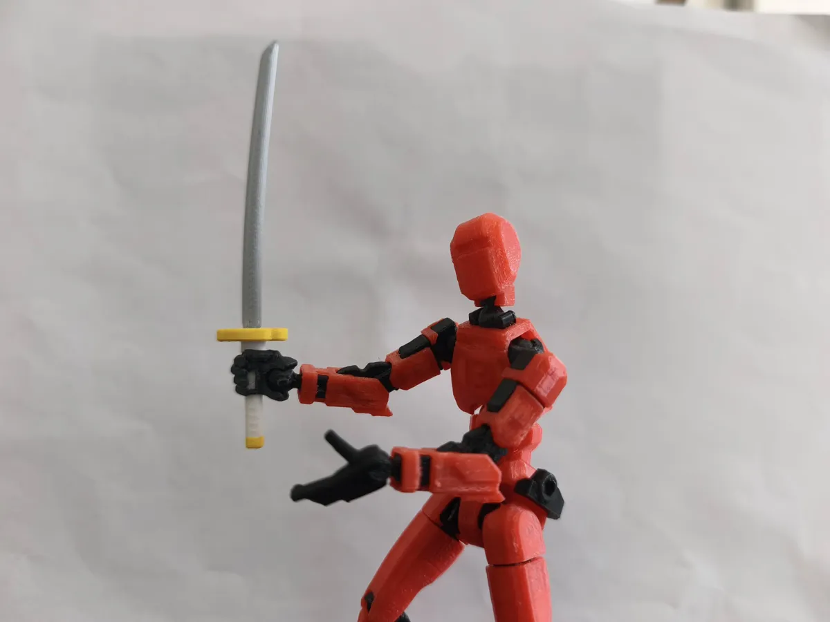 Dummy 13 Zenitsu Nichirin Katana - Demon Slayer, photo 2 of 4 - Dummy 13 Zenitsu Nichirin Katana - Demon Slayer Props & Cosplay
