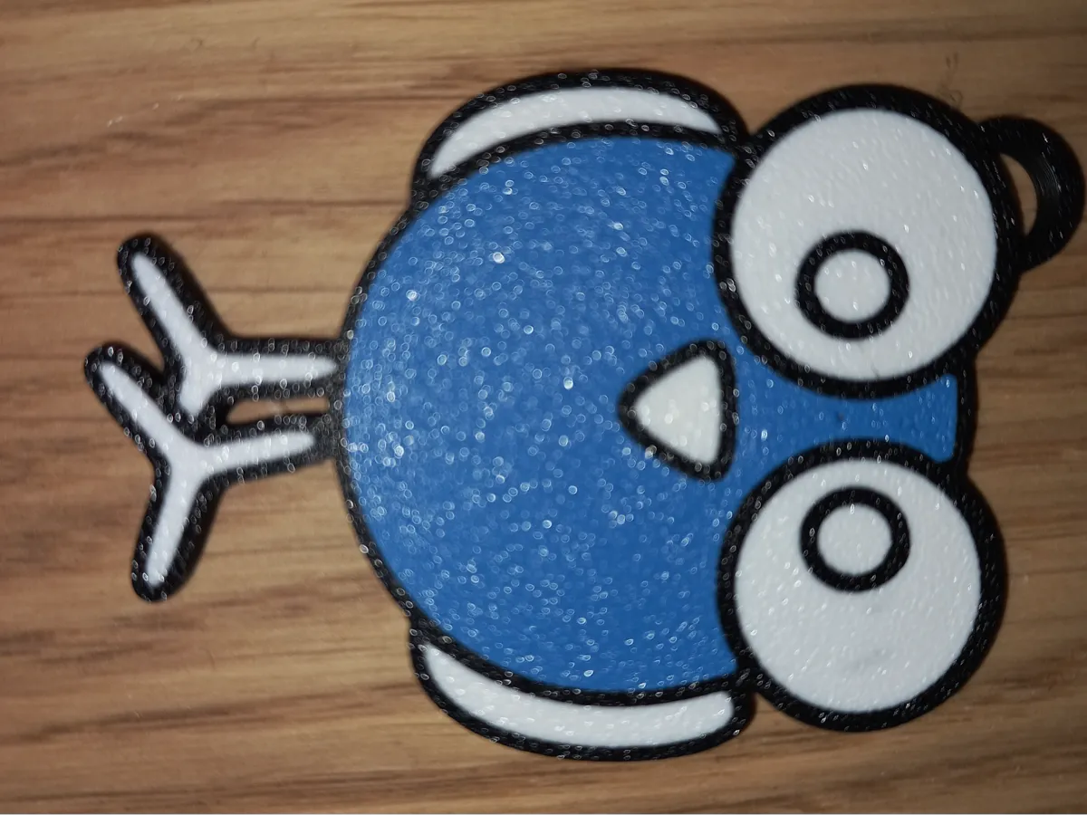 Cute little owl keychain