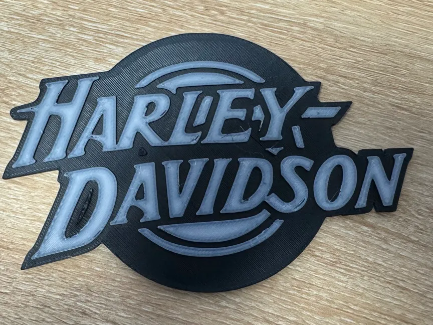 Harley Davidson Logo Sign - Bike & Scooty Accessories, in stock in India
