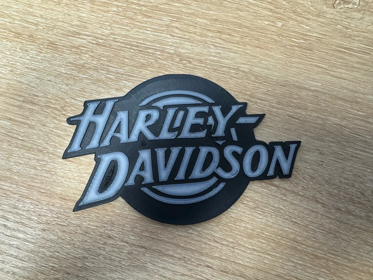 Harley Davidson Logo Sign, photo 2 of 3 - Harley Davidson Logo Sign Car & Vehicle