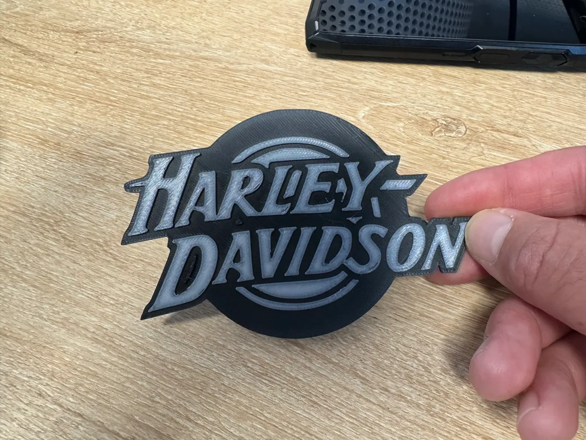 Harley Davidson Logo Sign, photo 3 of 3 - Harley Davidson Logo Sign Car & Vehicle