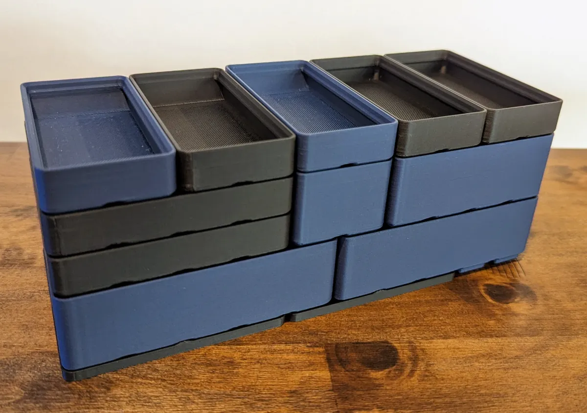 Gridfinity Tabletop Board-game & Card-game Trays