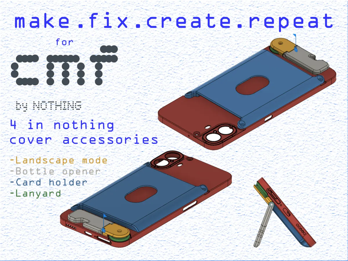 4 in nothing cover accessories CMF phone 1 - OnePlus & Nothing Covers, in stock