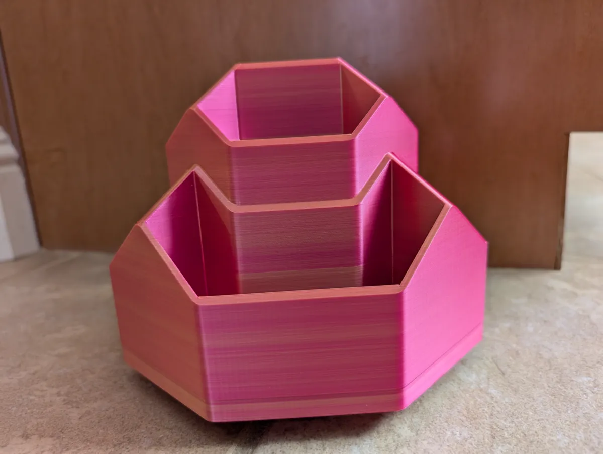 Rotating Desk Organizer, photo 2 of 4 - Rotating Desk Organizer Household