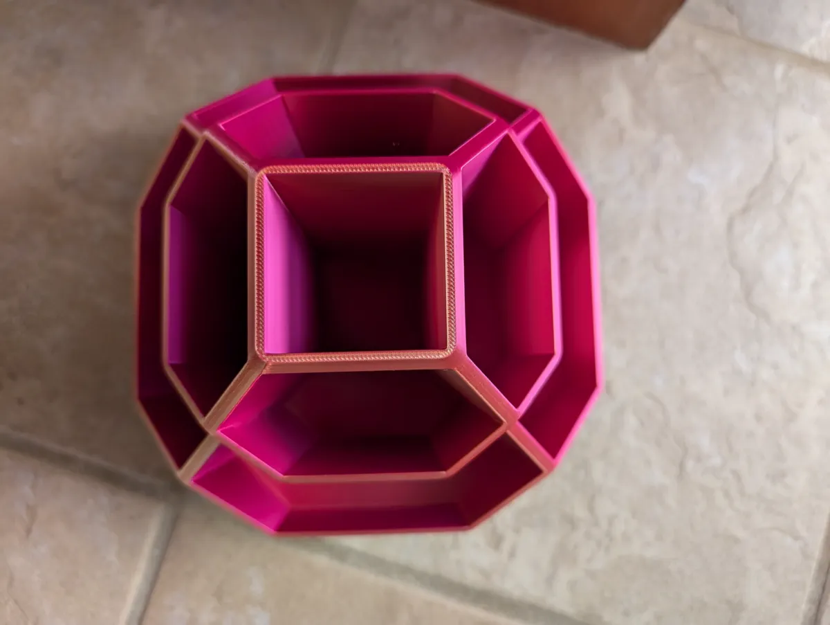 Rotating Desk Organizer, photo 3 of 4 - Rotating Desk Organizer Household