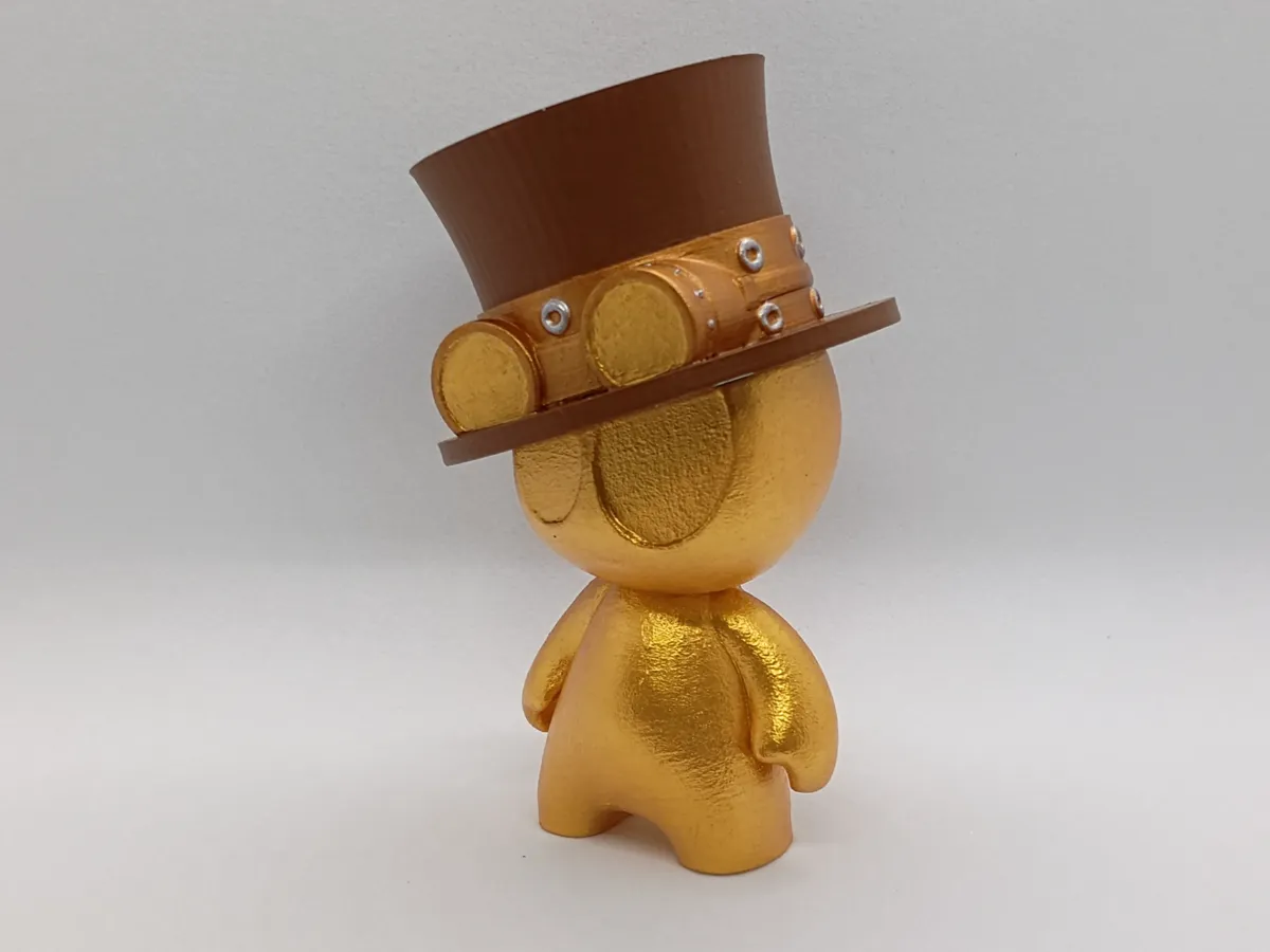 Steampunk Ronnie art toy, photo 2 of 4 - Steampunk Ronnie art toy Toys & Games