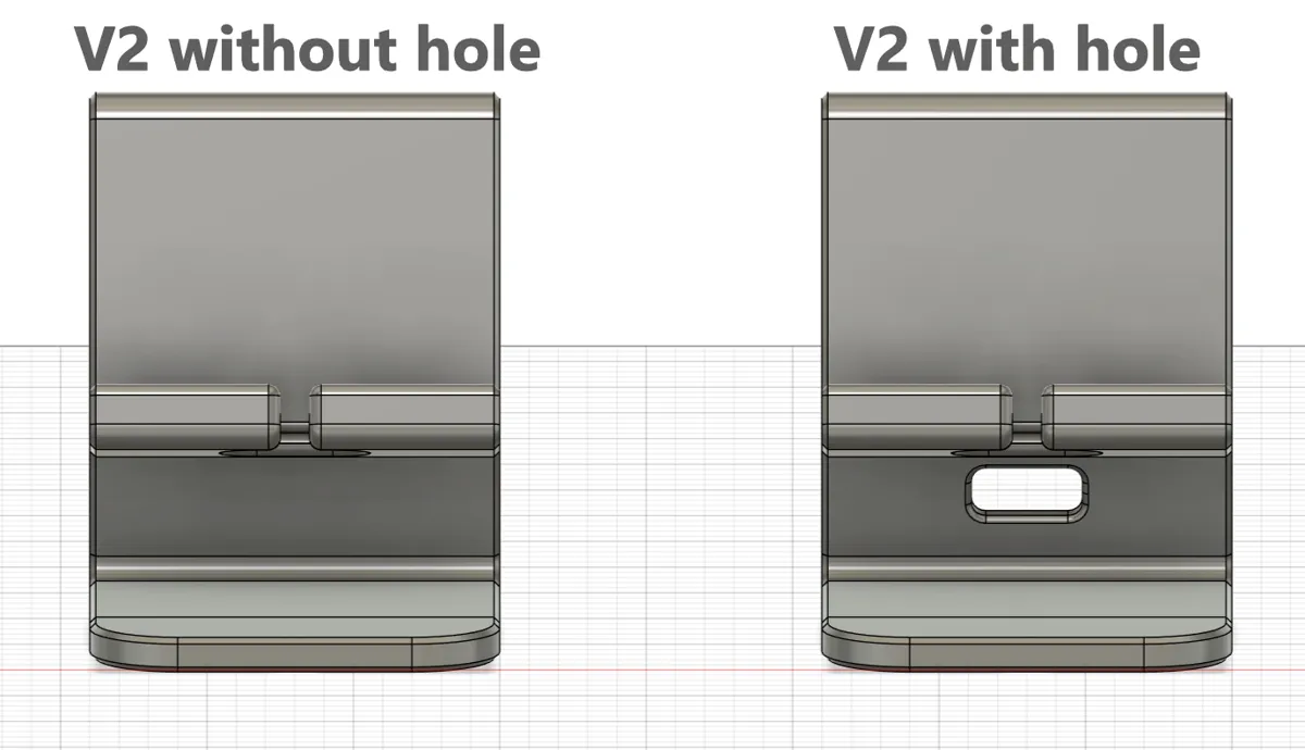 Modern Phone Stand, Two Styles, photo 3 of 4 - Modern Phone Stand, Two Styles Tools