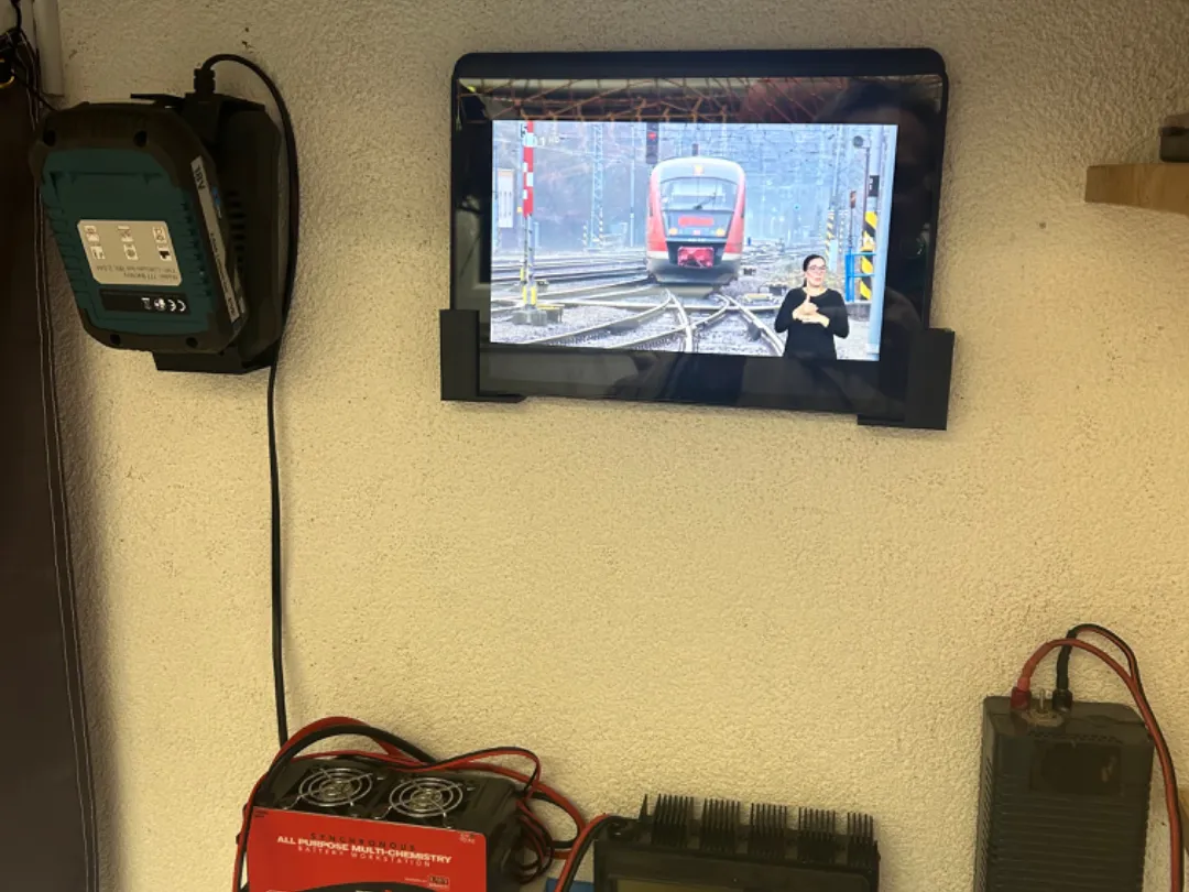 tablet wall holder