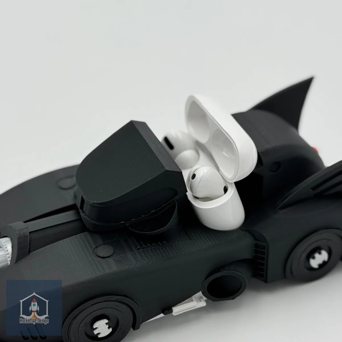 1989 Batmobile AirPods Pro Charger, photo 3 of 4 - 1989 Batmobile AirPods Pro Charger Hobby & DIY