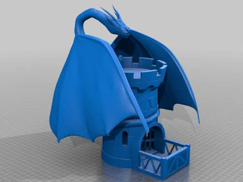 Dragon Dice Tower - Dragon & Creature Dice Towers, in stock in India