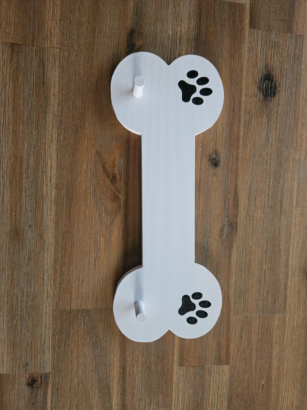 Customizable dog bone key hook, photo 2 of 4 - Customizable dog bone key hook Household