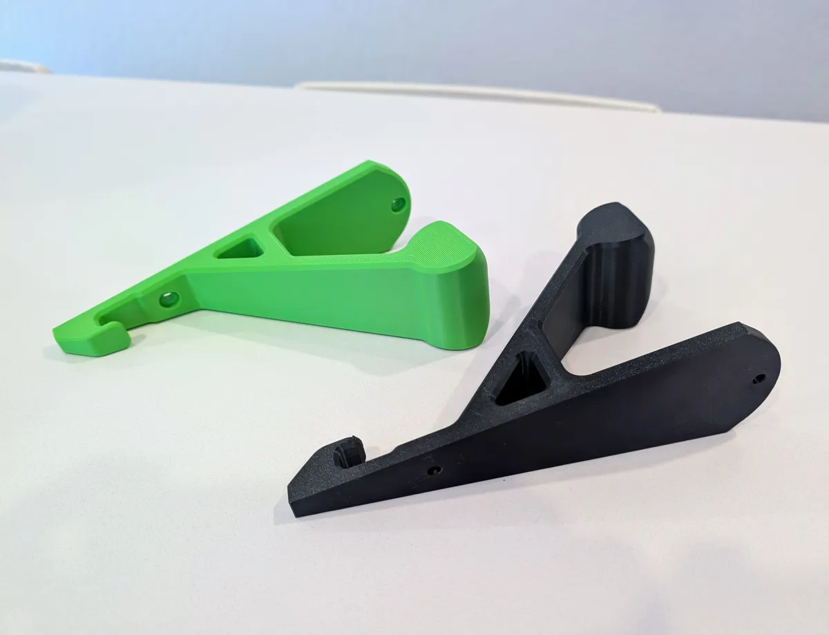 Motorcycle Helmet Hanger - No Logo, photo 2 of 2 - Motorcycle Helmet Hanger - No Logo Hobby & DIY