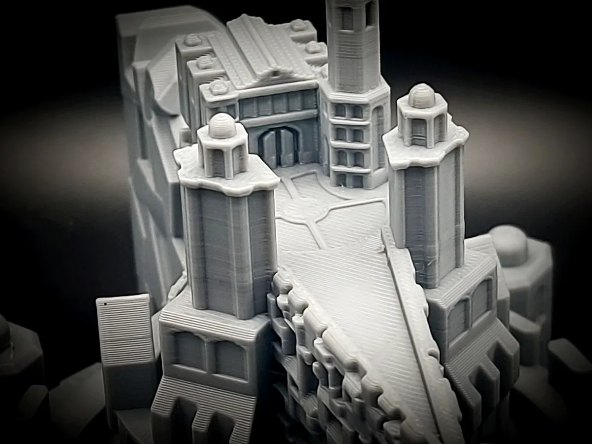 Medieval Fortified City, photo 3 of 4 - Medieval Fortified City Miniatures