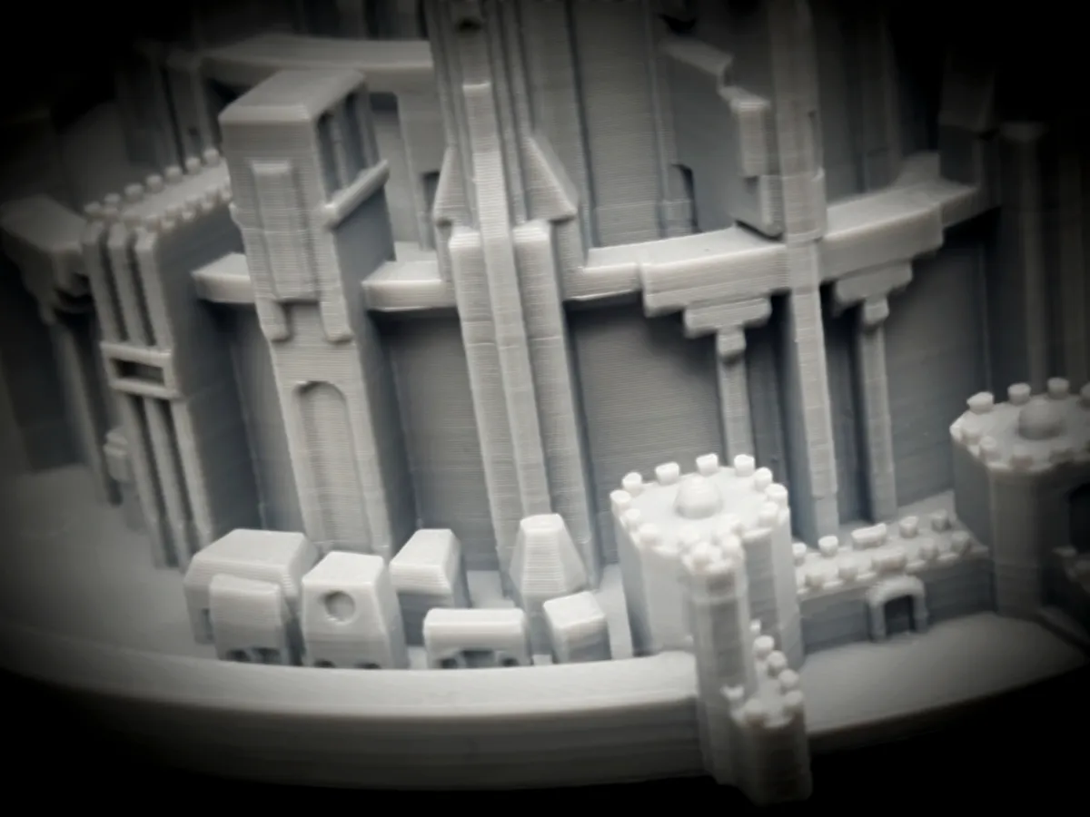 Medieval Fortified City, photo 4 of 4 - Medieval Fortified City Miniatures