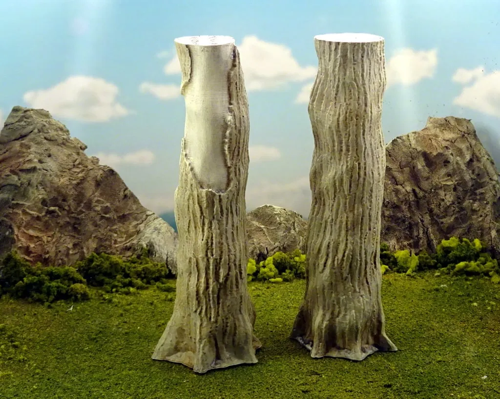 Vegetation B - Giant tree trunks, photo 3 of 4 - Vegetation B - Giant tree trunks Board Games & Tabletop