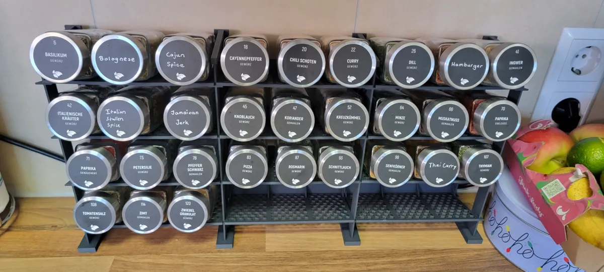 Modular Spice Rack, photo 4 of 4 - Modular Spice Rack Kitchen & Dining