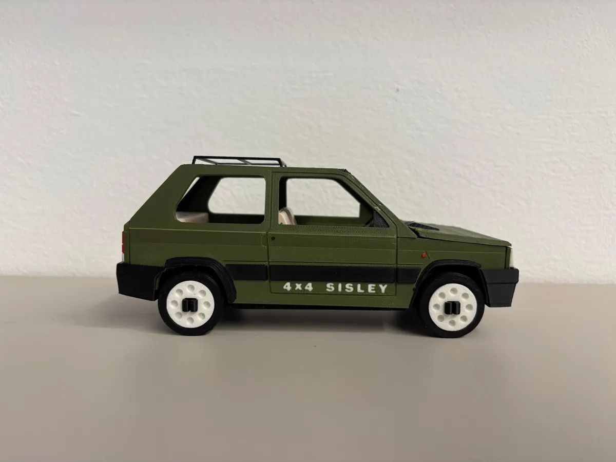 Fiat panda 4x4 sisley kitcard, photo 3 of 4 - Fiat panda 4x4 sisley kitcard Car & Vehicle