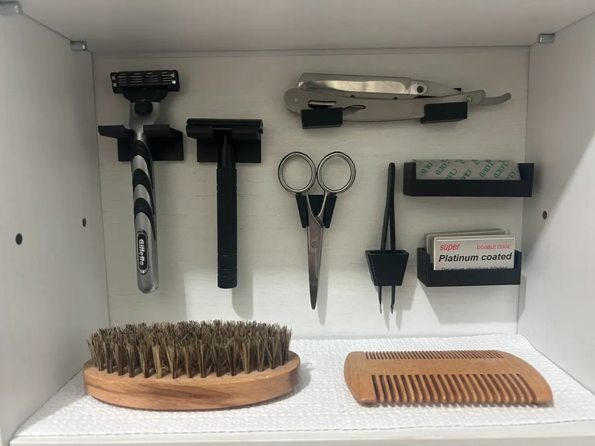Bathroom Mirror Organizer Set