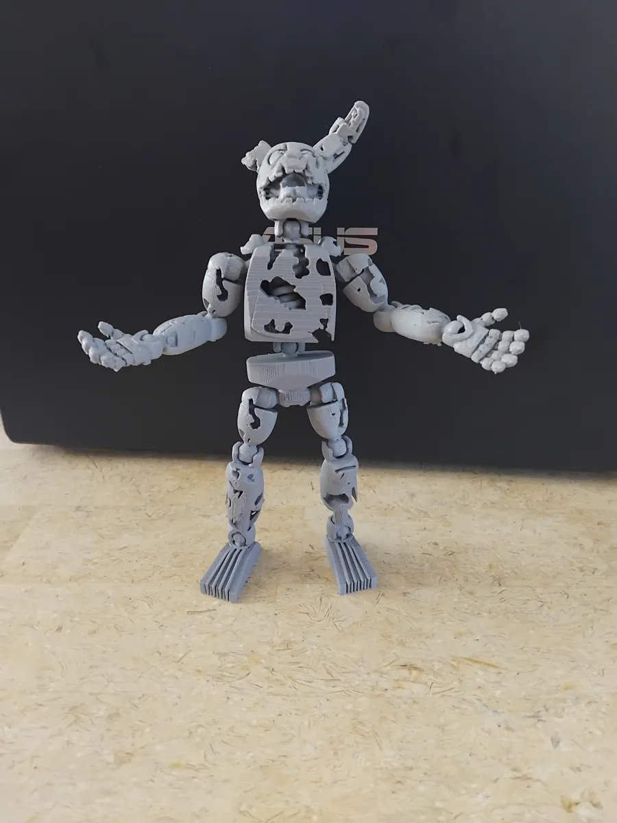 SpringTrap action figure, photo 3 of 4 - SpringTrap action figure Figurines & Collectibles