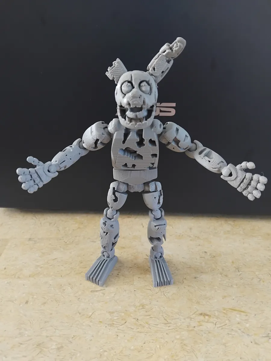SpringTrap action figure, photo 4 of 4 - SpringTrap action figure Figurines & Collectibles