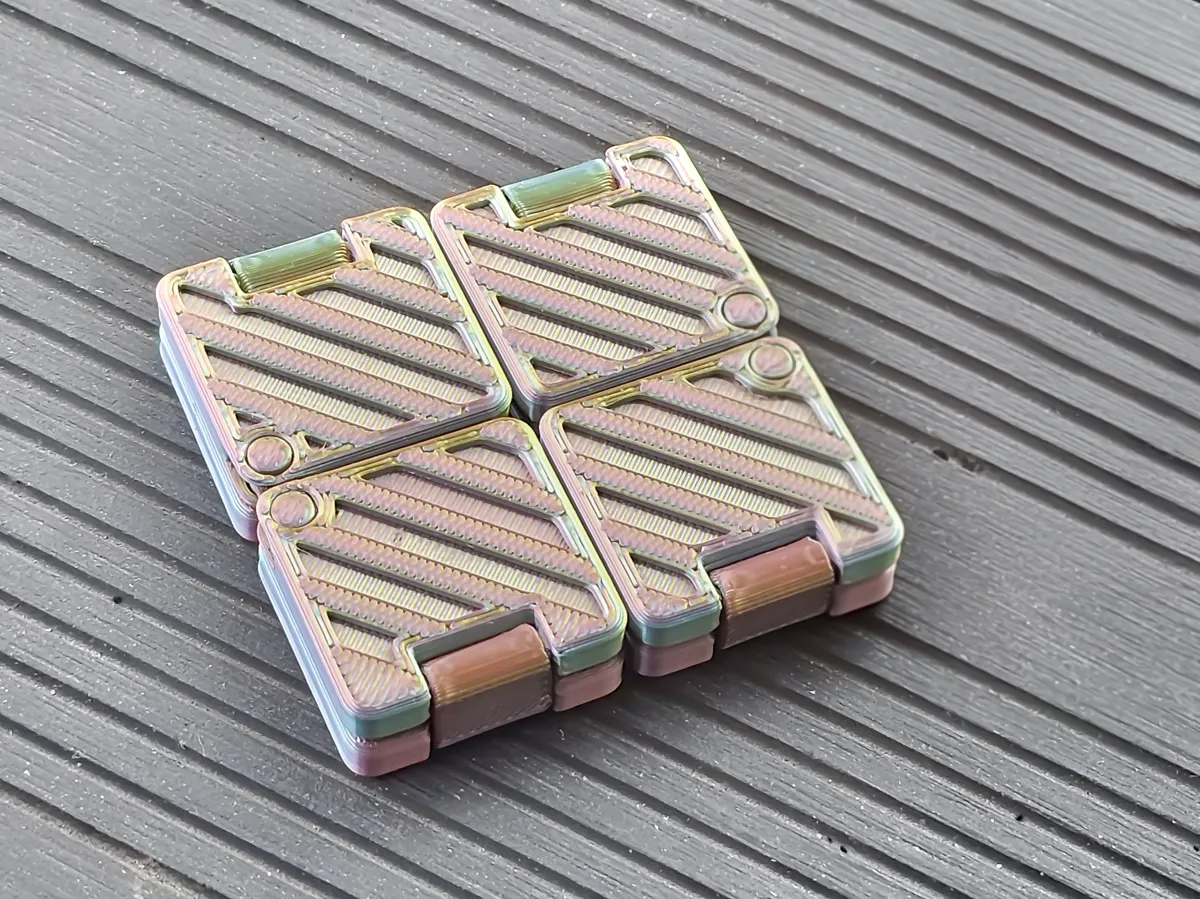 UltraFlat Fidget Cube, photo 4 of 4 - UltraFlat Fidget Cube Fidget & Sensory Toys