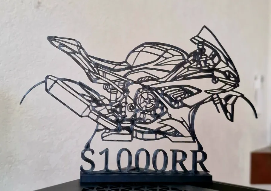 BMW S1000RR Lettering Display Stand