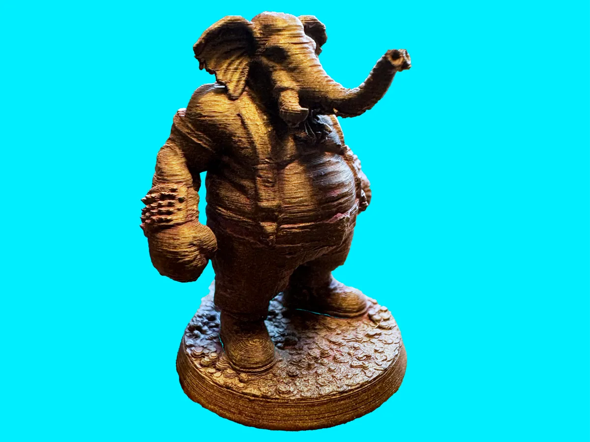 Elephant Boxer, Wargame Miniature