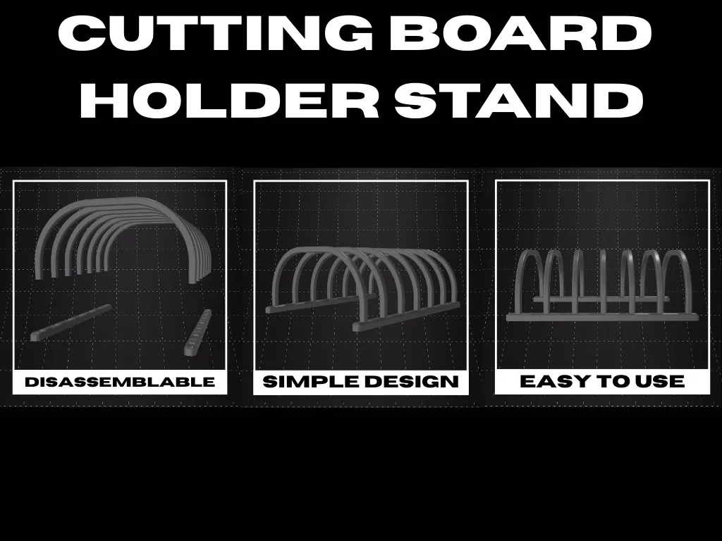 Cutting Board Holder Stand