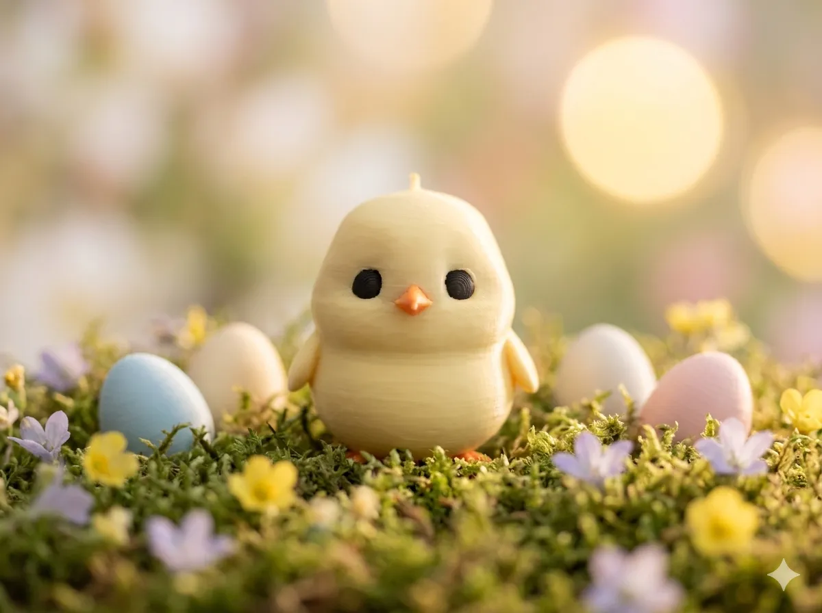 Chubby Baby Chick, Cute Easter Figurine, photo 3 of 4 - Chubby Baby Chick, Cute Easter Figurine Gifts & Occasions
