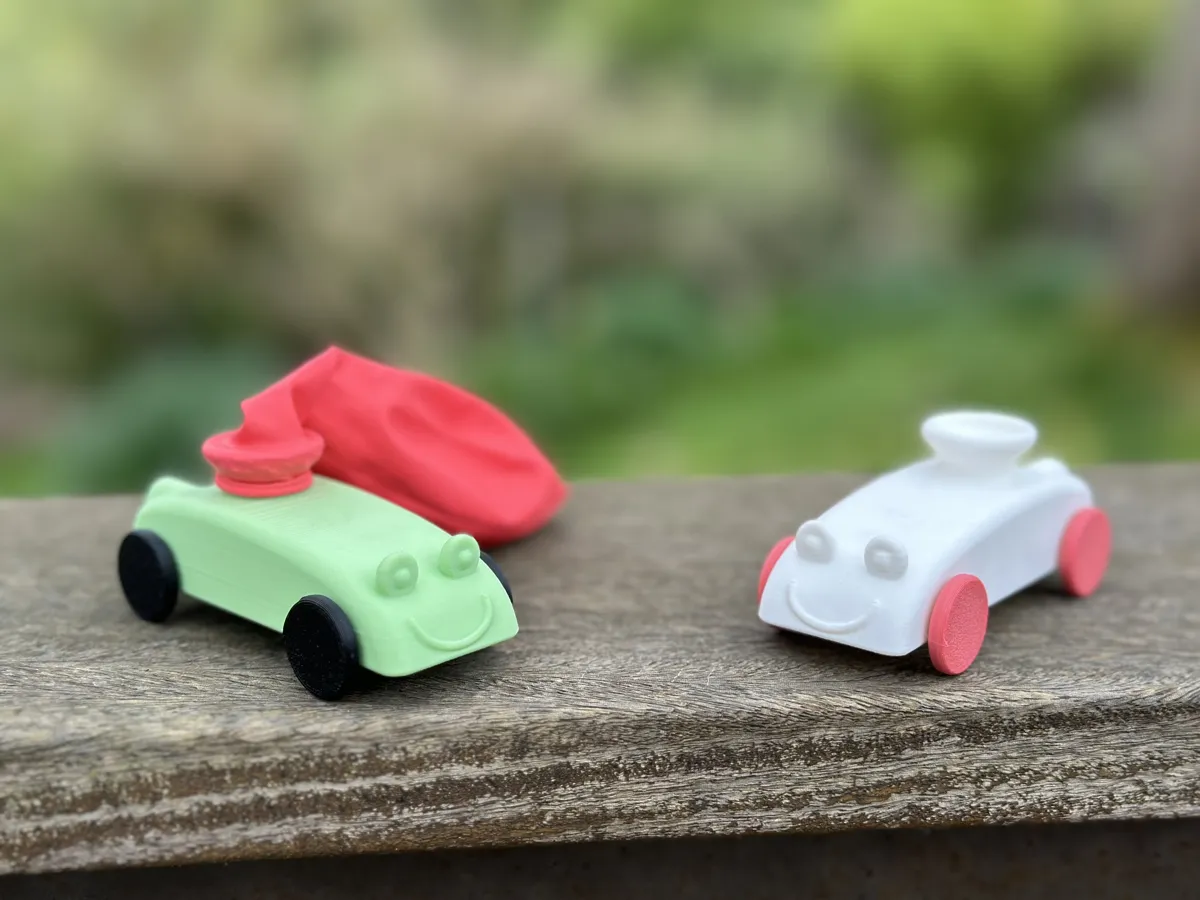 Balloon Car - Air Powered Toy, photo 4 of 4 - Balloon Car - Air Powered Toy Gifts & Occasions