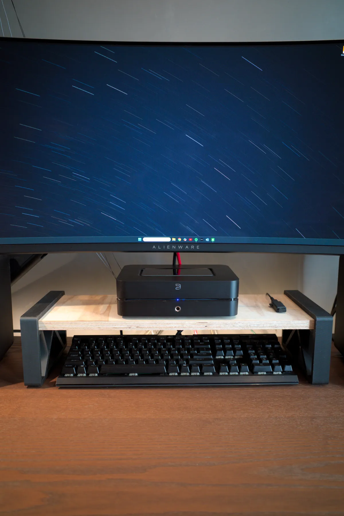 Monitor Riser - Shelf Legs - Custom Parametric, photo 3 of 4 - Monitor Riser - Shelf Legs - Custom Parametric Desk & Office