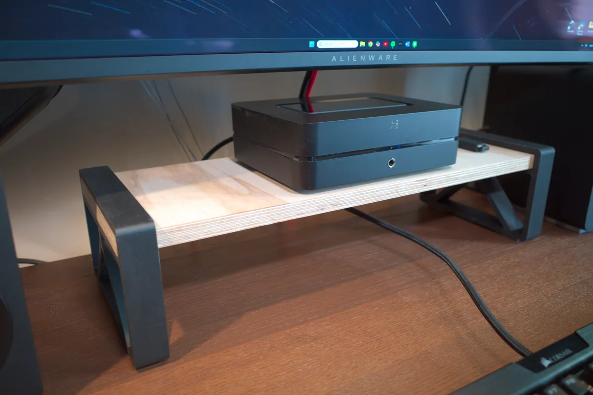 Monitor Riser - Shelf Legs - Custom Parametric, photo 4 of 4 - Monitor Riser - Shelf Legs - Custom Parametric Desk & Office
