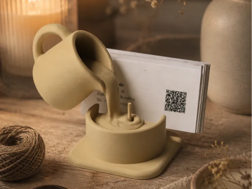 Candle Maker, Business Card Holder