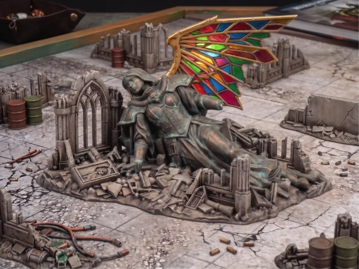 Gothic Ruined Sanctuary Wargaming Terrain