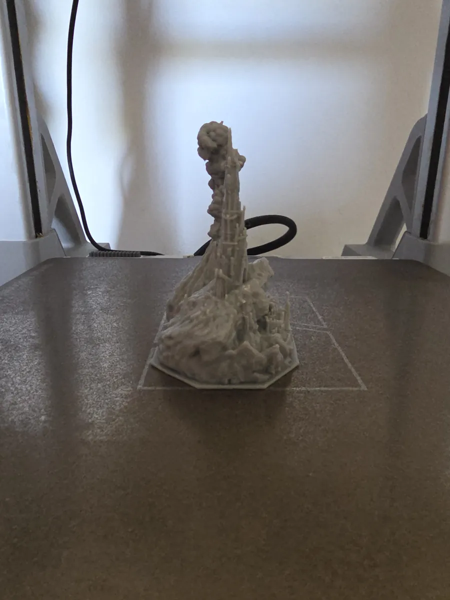 Barad-dûr & Mount Doom, Land of Mordor, photo 2 of 4 - Barad-dûr & Mount Doom, Land of Mordor Miniatures