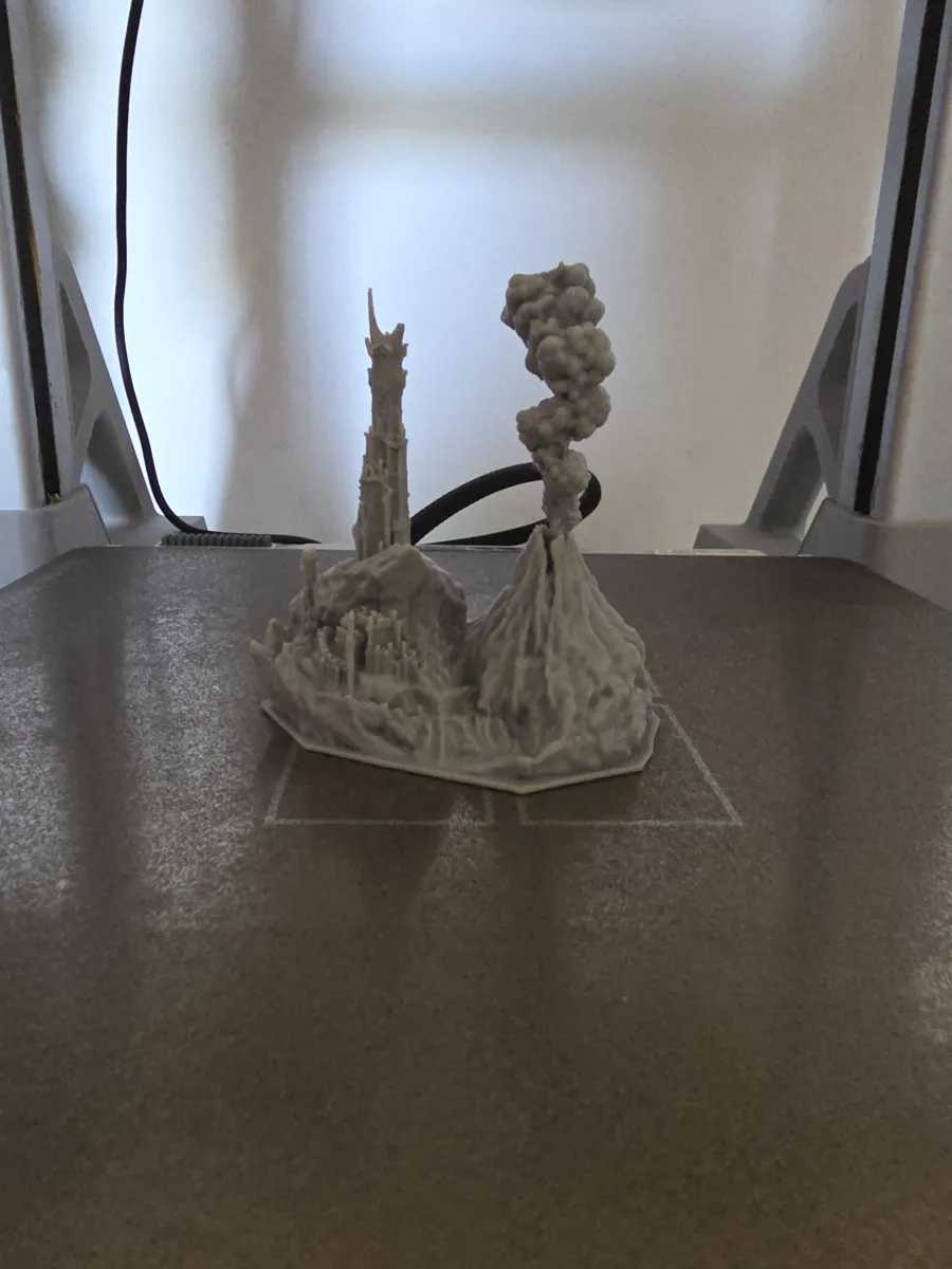 Barad-dûr & Mount Doom, Land of Mordor, photo 4 of 4 - Barad-dûr & Mount Doom, Land of Mordor Miniatures