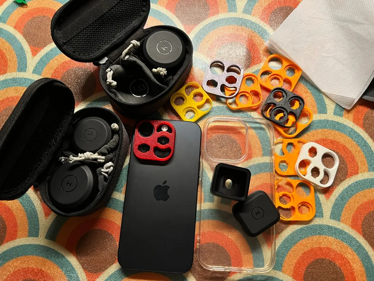 iPhone 15 Pro Moment M-Series Lens Mount, photo 2 of 4 - iPhone 15 Pro Moment M-Series Lens Mount Tools