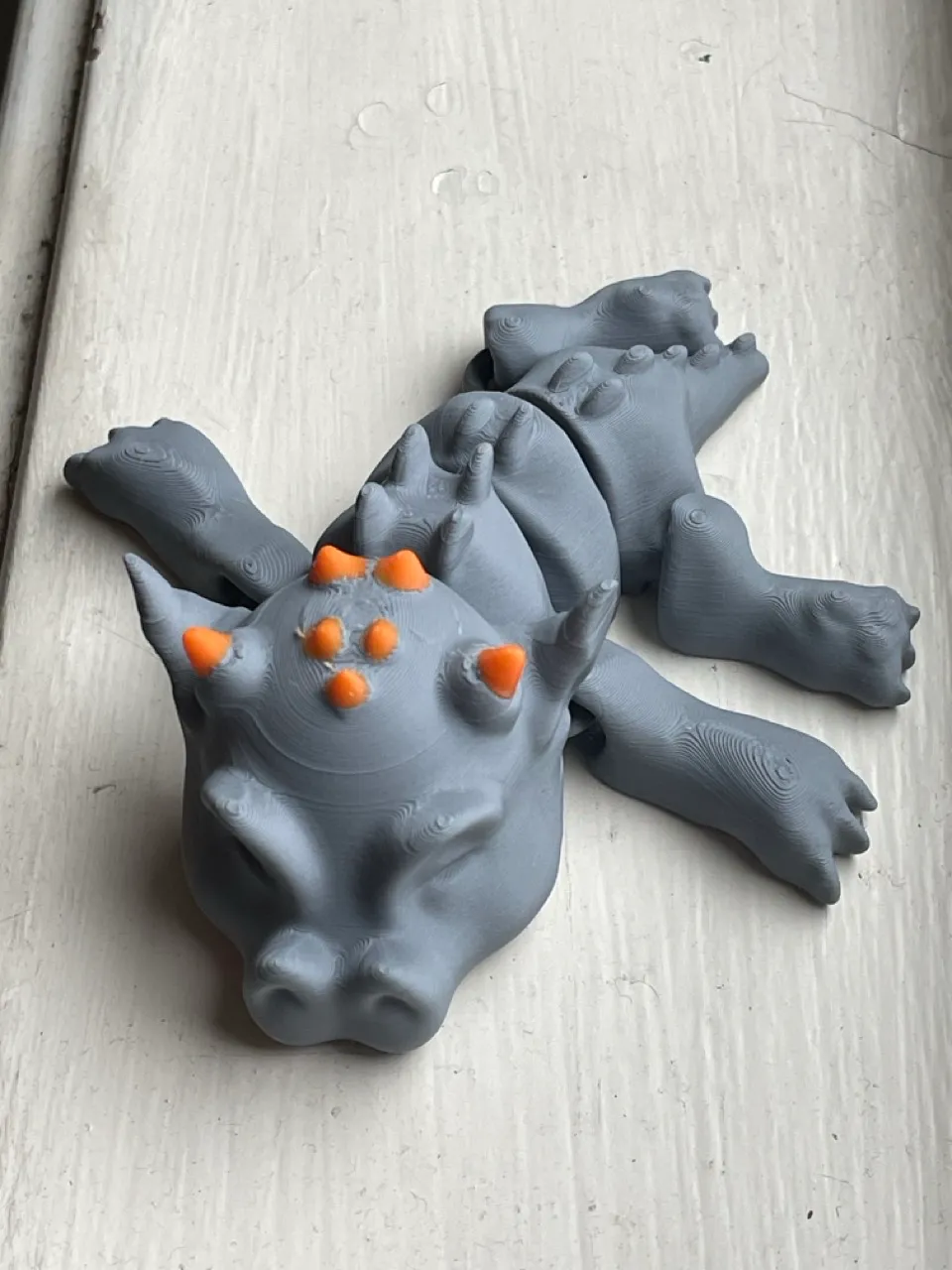 Sleepy Dragon Flexi Toy Articulated, photo 3 of 4 - Sleepy Dragon Flexi Toy Articulated Fidget & Sensory Toys