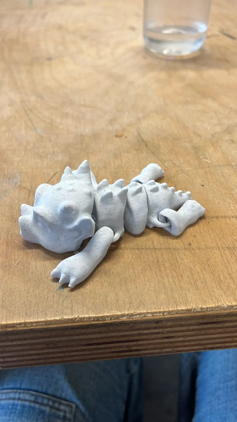 Sleepy Dragon Flexi Toy Articulated, photo 4 of 4 - Sleepy Dragon Flexi Toy Articulated Fidget & Sensory Toys