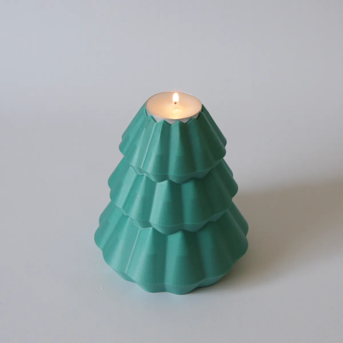 Christmas Tree Tealight Holder, photo 4 of 4 - Christmas Tree Tealight Holder Household