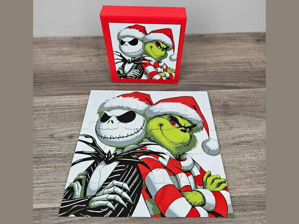 The Grinch and Jack Skellington, photo 2 of 4 - The Grinch and Jack Skellington Toys & Games