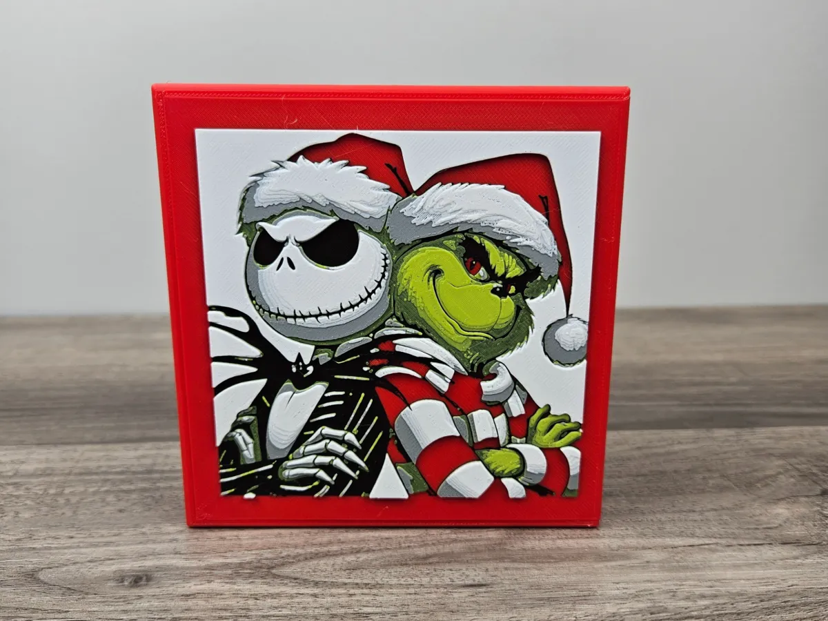The Grinch and Jack Skellington, photo 3 of 4 - The Grinch and Jack Skellington Toys & Games