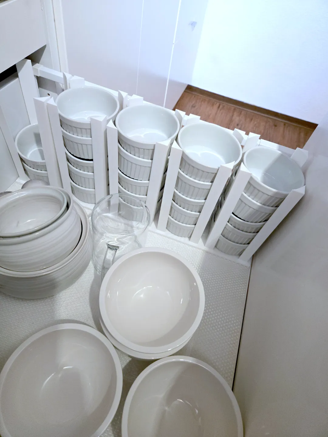Modular Bowl Organizer/Stacker for 10 cm Ramekins, photo 3 of 4 - Modular Bowl Organizer/Stacker for 10 cm Ramekins Tools