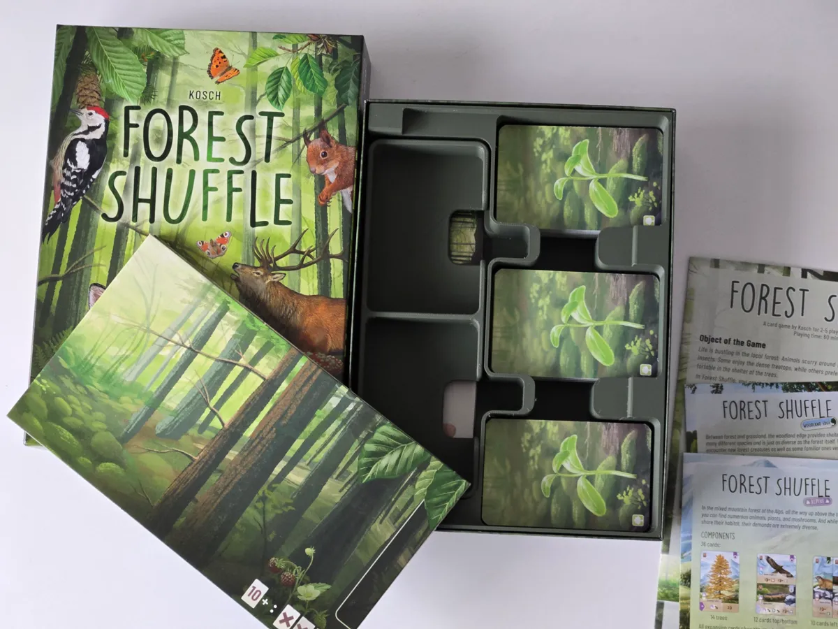 Forest Shuffle - All Expansions - 2 Player Version - Board Game Inserts & Organisers, in stock in India